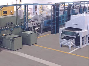 Continuous Conveyor Hardening & Tempering Lines